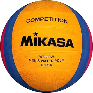 BALLON DE WATER-POLO MIKASA 1211 W6600W JAUNE BLEU ROSE