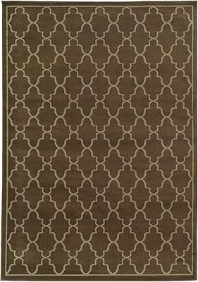 Tapis oriental weavers ella 5186s 6'7 x 9'6 "