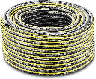 Tuyau d'arrosage karcher performance plus, 50 mètres, diamètre 1/2", noir/jaune