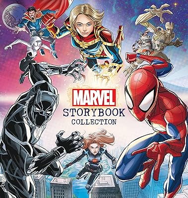 Collection de livres d'histoires marvel