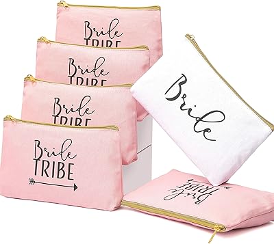 Ensemble de 6 pièces heather & willow | sac à dragées en tissu