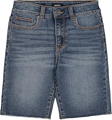 Bermuda en denim stretch pour fille hudson jeans s21 taille haute
