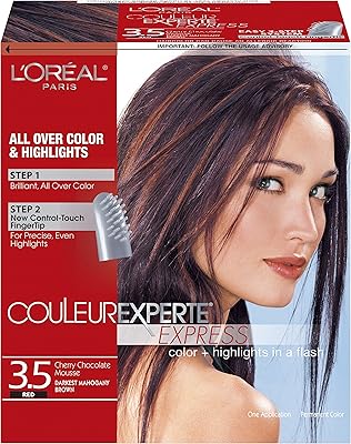L'oréal paris color experte, brun maugane foncé - mousse au chocolat, 1 set