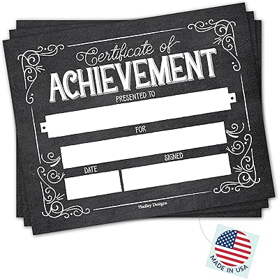 25 certificats de fin de scolarité papier à imprimer en noir et blanc