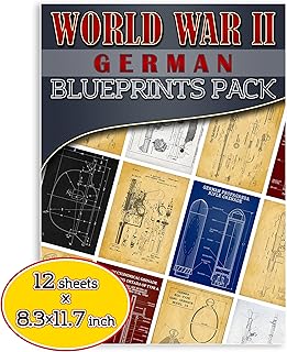 Upcrafts studio design ensemble d'affiches sur les armes de l'armée allemande de la wehrmacht de la seconde guerre mondiale (12 feuilles) - 8,3 x 11,7 pouces - ensemble d'affiches plastifiées de qualité supérieure de la seconde guerre mondiale. Diaytar : Votre shopping, nos meilleurs prix