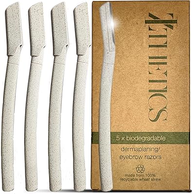 5 rasoirs faciaux biodégradables esthétiques pour femmes et hommes, rasoirs d'épilation du visage pêche, approuvés par les esthéticiennes et respectueux de l'environnement. La plateforme e-commerce qui démocratise la consommation : Diaytar