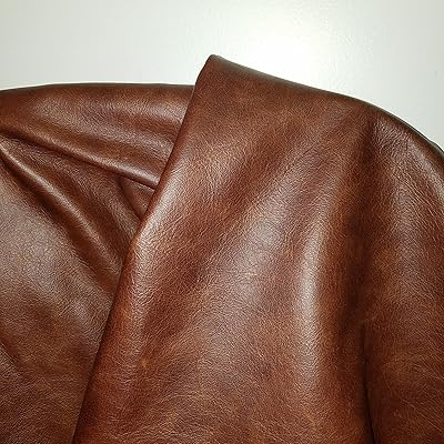 12" x 24" coupe week-end marron cognac 2 tons revêtement doux véritable cuir