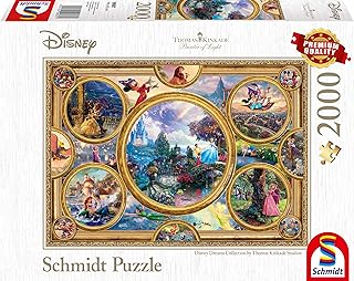 Schmidt thomas kinkade : disney puzzle collection dreamz (2000 pièces)